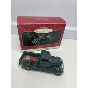 1937 Ford V-8 Hallmark Keepsake Ornaments All-American Truck Series